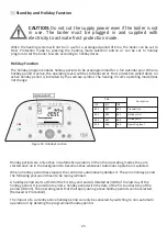 Предварительный просмотр 28 страницы E.C.A. FELIS FL 100 HM Installation And User Manual