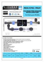 Preview for 76 page of E-Clear MK7/CF1-1000 User Manual