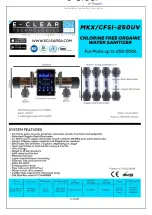 Preview for 78 page of E-Clear MK7/CF1-1000 User Manual