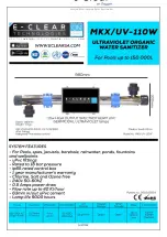 Preview for 87 page of E-Clear MK7/CF1-1000 User Manual