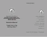 E-Collar Technologies 1000 Series Operation Manual preview