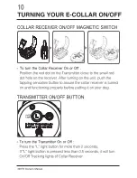 Preview for 11 page of E-Collar Technologies 300TS Owner'S Manual