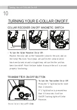 Preview for 11 page of E-Collar Technologies Einstein ET-1202A Owner'S Manual