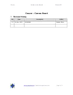 Preview for 3 page of e-con Systems Cocoon Camera Board Hardware User Manual