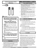 Предварительный просмотр 1 страницы e-conolight E-BBA series Installation Instructions Manual