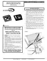 Предварительный просмотр 1 страницы e-conolight E-FFC14 Series Installation Instructions Manual