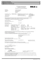 Предварительный просмотр 34 страницы E. DOLD & SOHNE SAFEMASTER C UG 6980 Datasheet / Operating Instructions