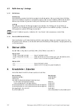 Предварительный просмотр 22 страницы E+E Elektronik EE100EX Operating Manual