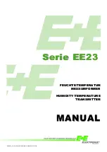 E+E Elektronik EE23 series Manual preview