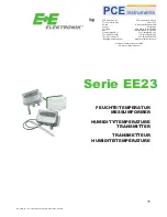 E+E Elektronik EE23 series User Manual preview