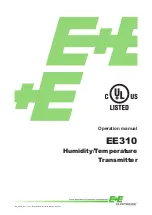 Preview for 1 page of E+E Elektronik EE310 Operation Manual