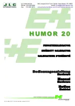 E+E Elektronik HUMOR 20 Hardware Manual предпросмотр