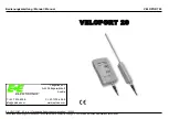 Preview for 1 page of E+E Elektronik VELOPORT 20 Manual