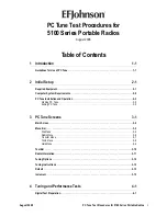 Предварительный просмотр 5 страницы E.F. Johnson Company 5100 Series Assembly And Test Procedures