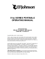 Предварительный просмотр 3 страницы E.F. Johnson Company 5100 Series Operating Manual