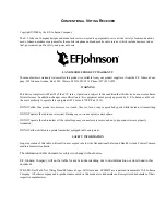 Предварительный просмотр 3 страницы E.F. Johnson Company CONVENTIONAL VOTING RECEIVER User Manual