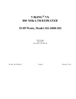 E.F. Johnson Company VIKING VX 242-2008-202 Instruction Manual предпросмотр