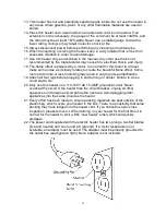 Preview for 3 page of e-Flame USA EF-FS1511 Owner'S Manual