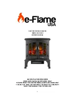 Предварительный просмотр 1 страницы e-Flame USA EF-FS2210 Owner'S Manual