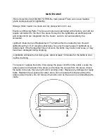 Предварительный просмотр 7 страницы e-Flame USA EF-FS2210 Owner'S Manual