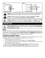 Предварительный просмотр 5 страницы e-Flame USA EF-TMR01 Owner'S Manual