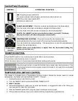 Preview for 6 page of e-Flame USA EFS-XB24B Owner'S Manual