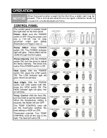 Preview for 6 page of e-Flame USA FS2210C Owner'S Manual