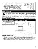 Предварительный просмотр 4 страницы e-Flame USA KODIAK EF-TMR02 Owner'S Manual