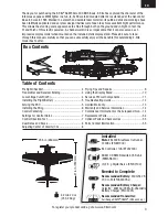 Предварительный просмотр 3 страницы E-FLITE A6M5 Zero 300 Instruction Manual