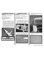 Предварительный просмотр 4 страницы E-FLITE Alpha Sport 450 PNP Assembly Manual