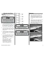 Preview for 23 page of E-FLITE Alpha Sport 450 Assembly Manual