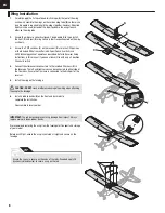 Предварительный просмотр 6 страницы E-FLITE Apprentice S 15e Instruction Manual