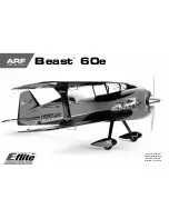 Предварительный просмотр 1 страницы E-FLITE Beast 60e Instruction Manual