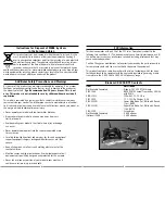 Preview for 3 page of E-FLITE Blade MCX S300 Instruction Manual