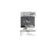 Предварительный просмотр 2 страницы E-FLITE Blade mCX Instruction Manual