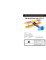 E-FLITE Boeing Stearman PT-17 Instruction Manual предпросмотр