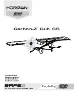 Предварительный просмотр 1 страницы E-FLITE Carbon-Z Cub SS Instruction Manual