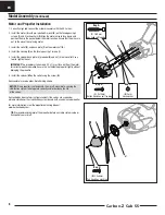 Preview for 8 page of E-FLITE Carbon-Z Cub SS Instruction Manual