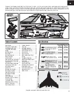 Preview for 3 page of E-FLITE Carbon-Z Scimitar Instruction Manual