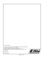 Preview for 28 page of E-FLITE Carbon-Z Scimitar Instruction Manual