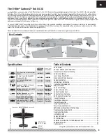 Preview for 3 page of E-FLITE Carbon-Z Yak 54 3X Instruction Manual