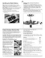 Preview for 10 page of E-FLITE CARBON-Z YAK 54 Instruction Manual