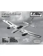 Предварительный просмотр 1 страницы E-FLITE Deuces Wild ARF Assembly Manual