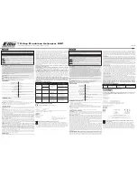 Preview for 1 page of E-FLITE EFLA370H Instruction Manual