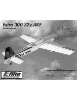 Предварительный просмотр 1 страницы E-FLITE Extra 300 32e Assembly Manual