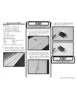 Предварительный просмотр 6 страницы E-FLITE Extra 300 32e Assembly Manual