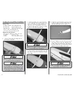 Предварительный просмотр 12 страницы E-FLITE Extra 300 32e Assembly Manual