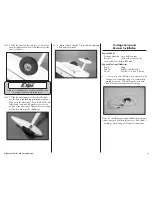 Предварительный просмотр 13 страницы E-FLITE Extra 300 32e Assembly Manual