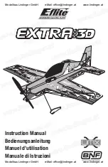 Предварительный просмотр 1 страницы E-FLITE Extra 300 3D Instruction Manual