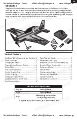 Preview for 3 page of E-FLITE Extra 300 3D Instruction Manual